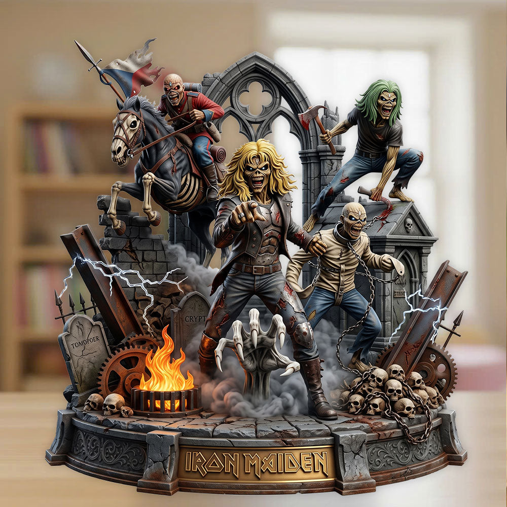 Iron Maiden Custom Shape Acrylic Plaque – TMTHU7908