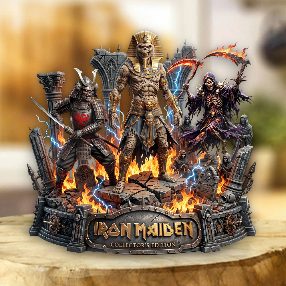 Iron Maiden Custom Shape Acrylic Plaque – TMTHU7909