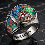 Iron Maiden 3D Engraved Ring – HOATT21696