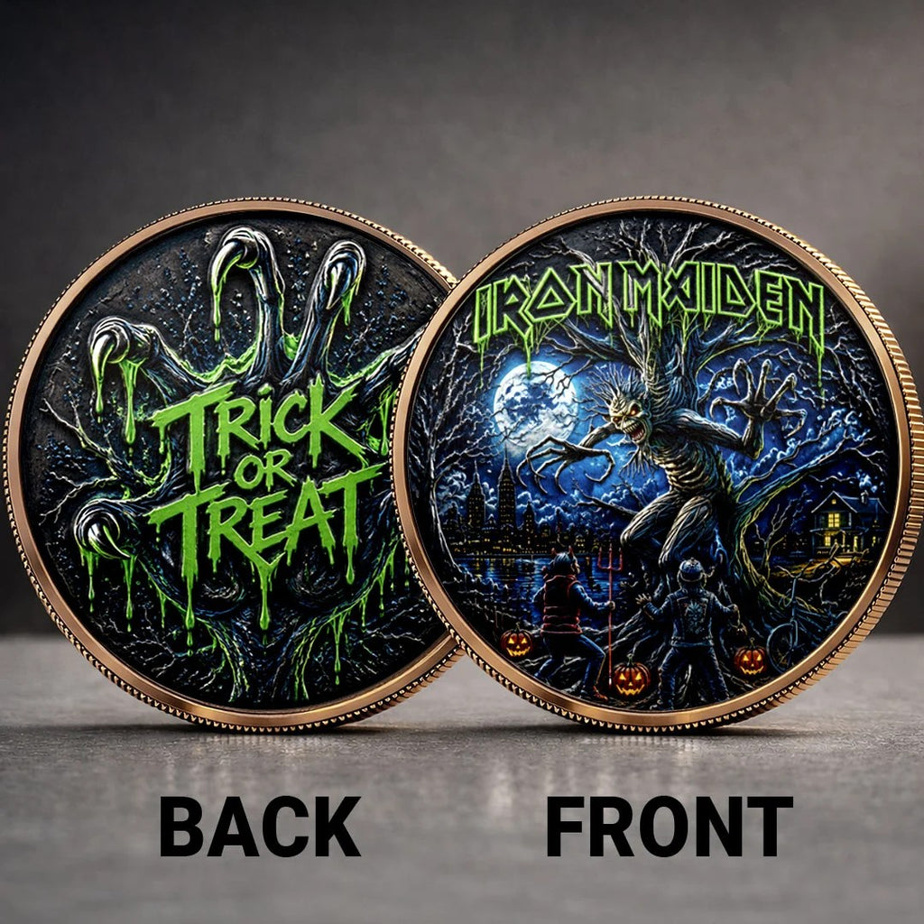 Iron Maiden Fear of the Dark Halloween Commemorative Coin – TANTN26011