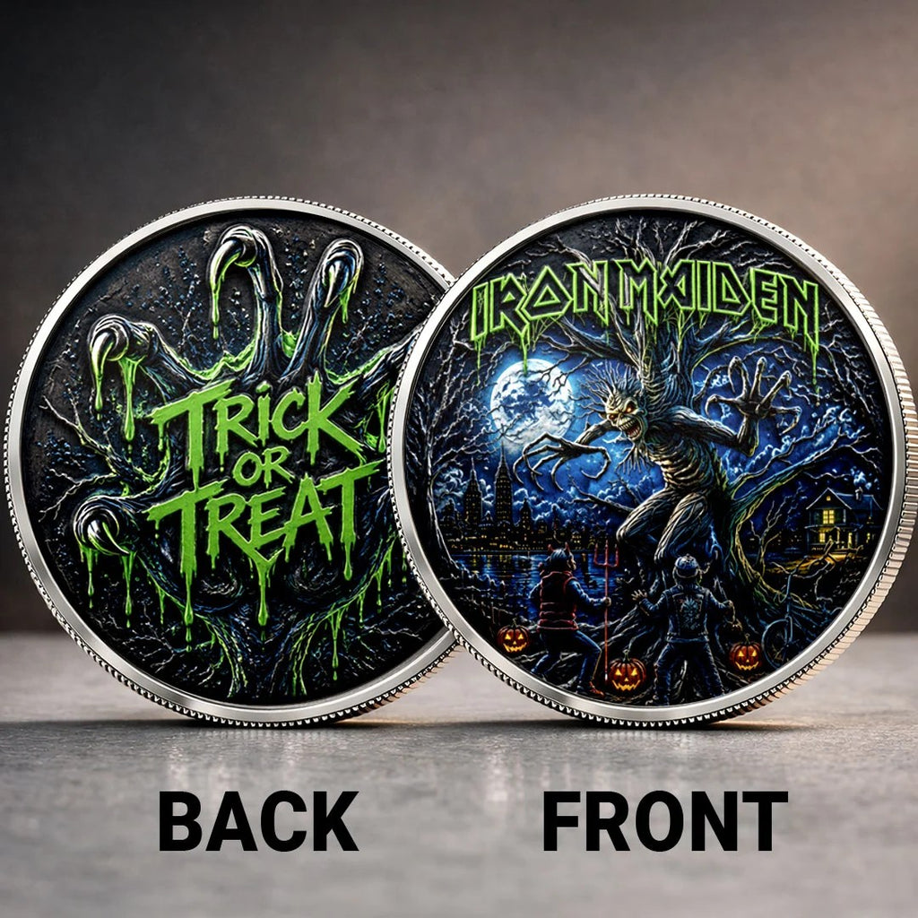 Iron Maiden Fear of the Dark Halloween Commemorative Coin – TANTN26011