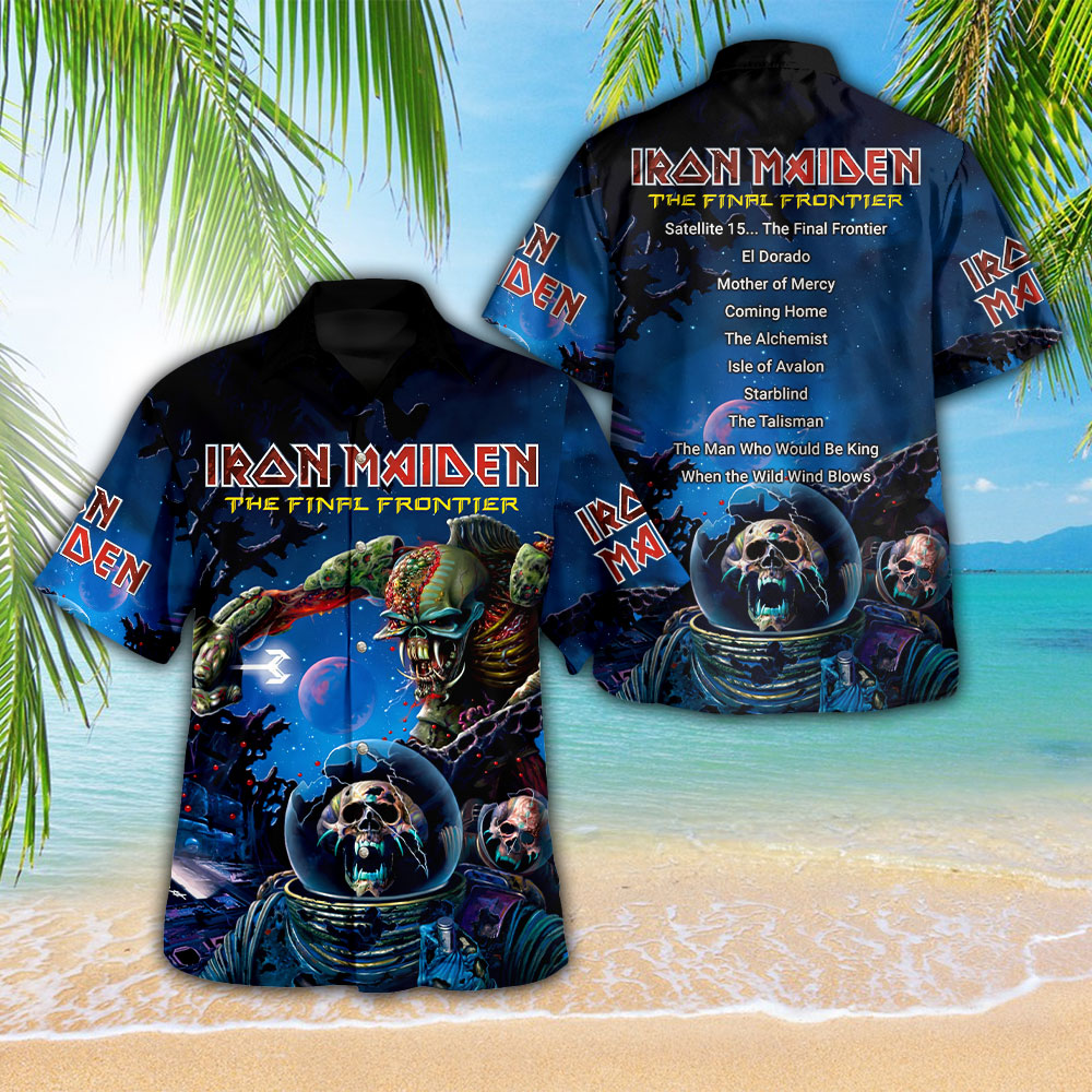 Iron Maiden 3D Hawaiian Apparel – HOATT 11015