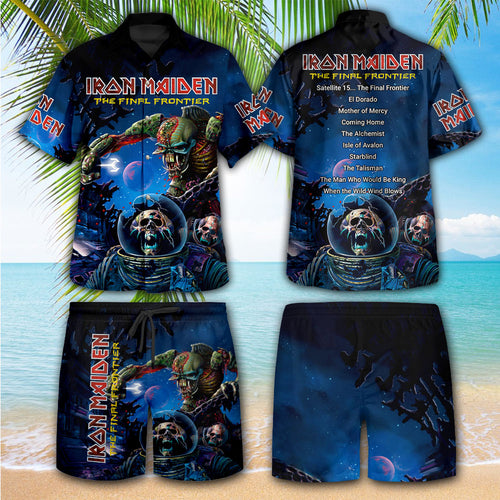Iron Maiden 3D Hawaiian Apparel – HOATT 11015