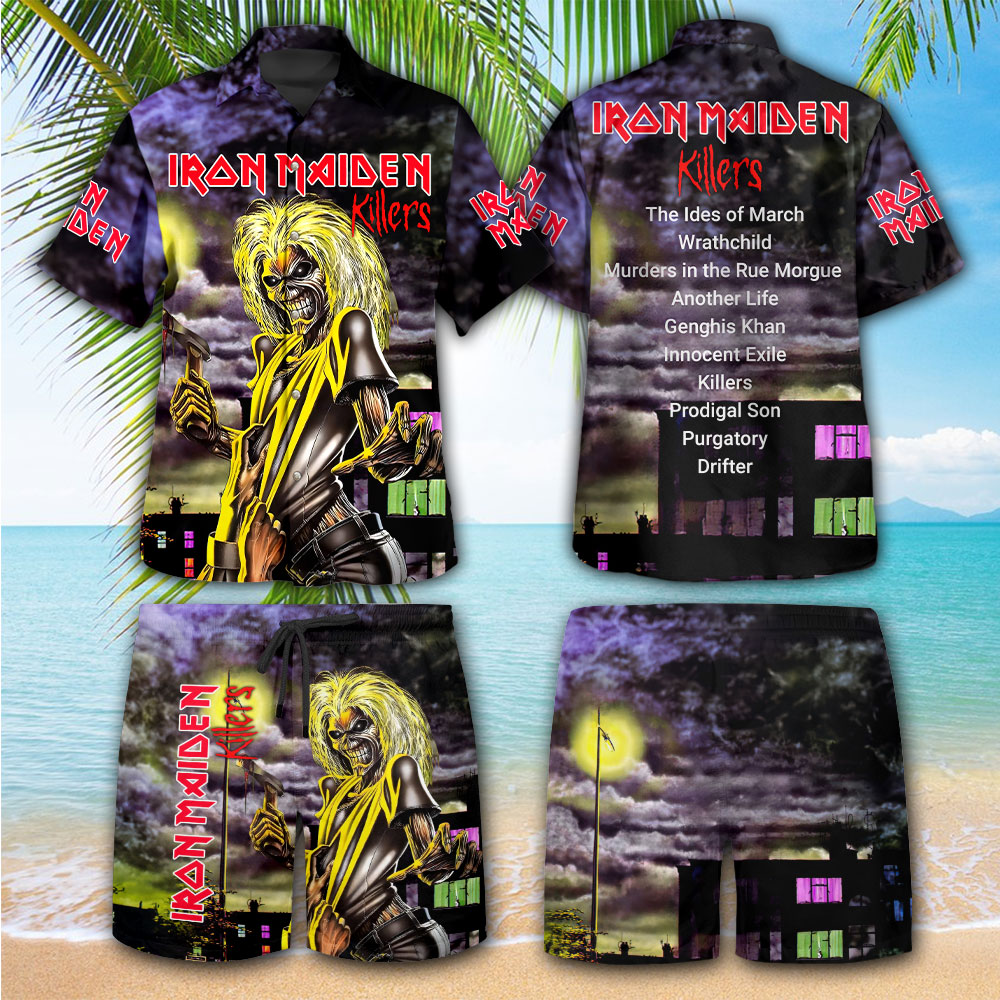 Iron Maiden 3D Hawaiian Apparel – HOATT 11016