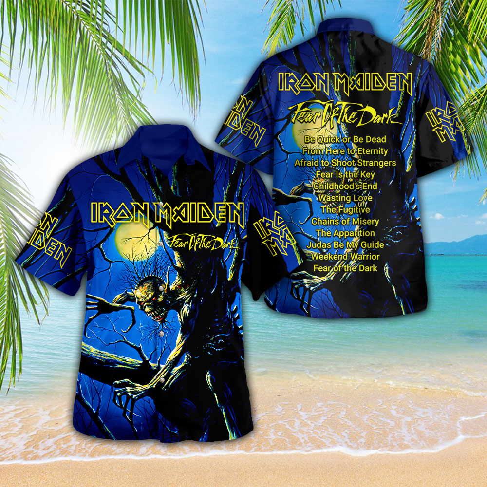 Iron Maiden 3D Hawaiian Apparel – HOATT 11043