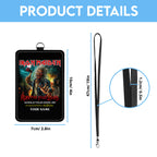 Personalized Iron Maiden ID Badge Holder – TANTN 14606
