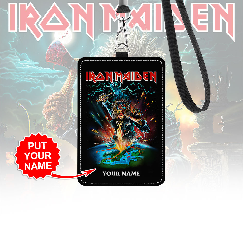 Personalized Iron Maiden ID Badge Holder – TANTN 14725