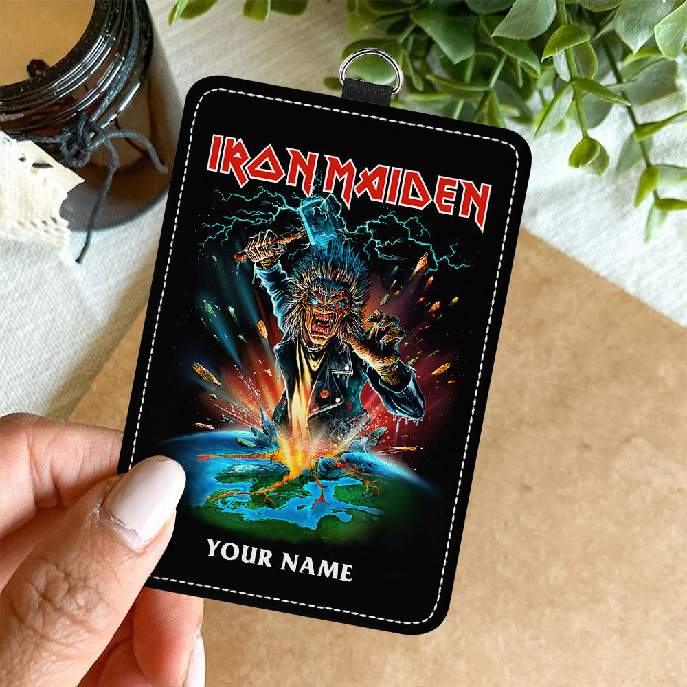 Personalized Iron Maiden ID Badge Holder – TANTN 14725