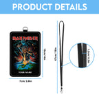Personalized Iron Maiden ID Badge Holder – TANTN 14725