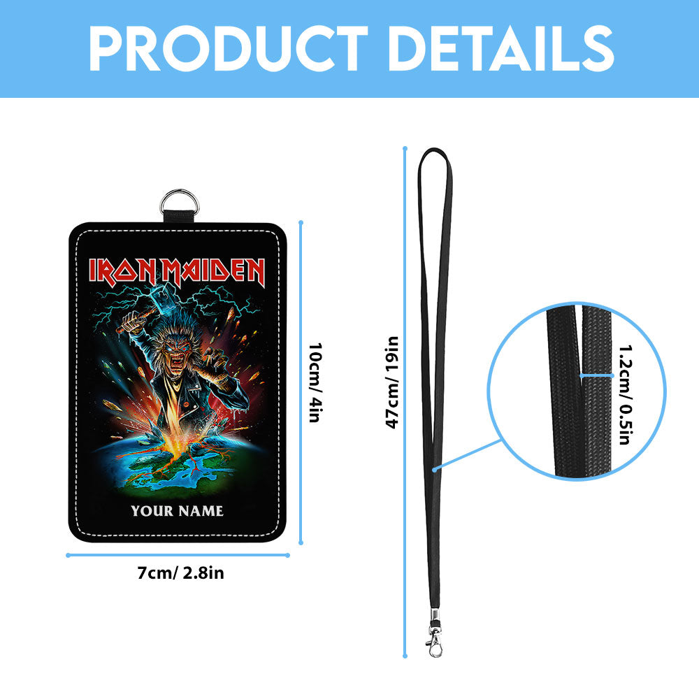 Personalized Iron Maiden ID Badge Holder – TANTN 14725