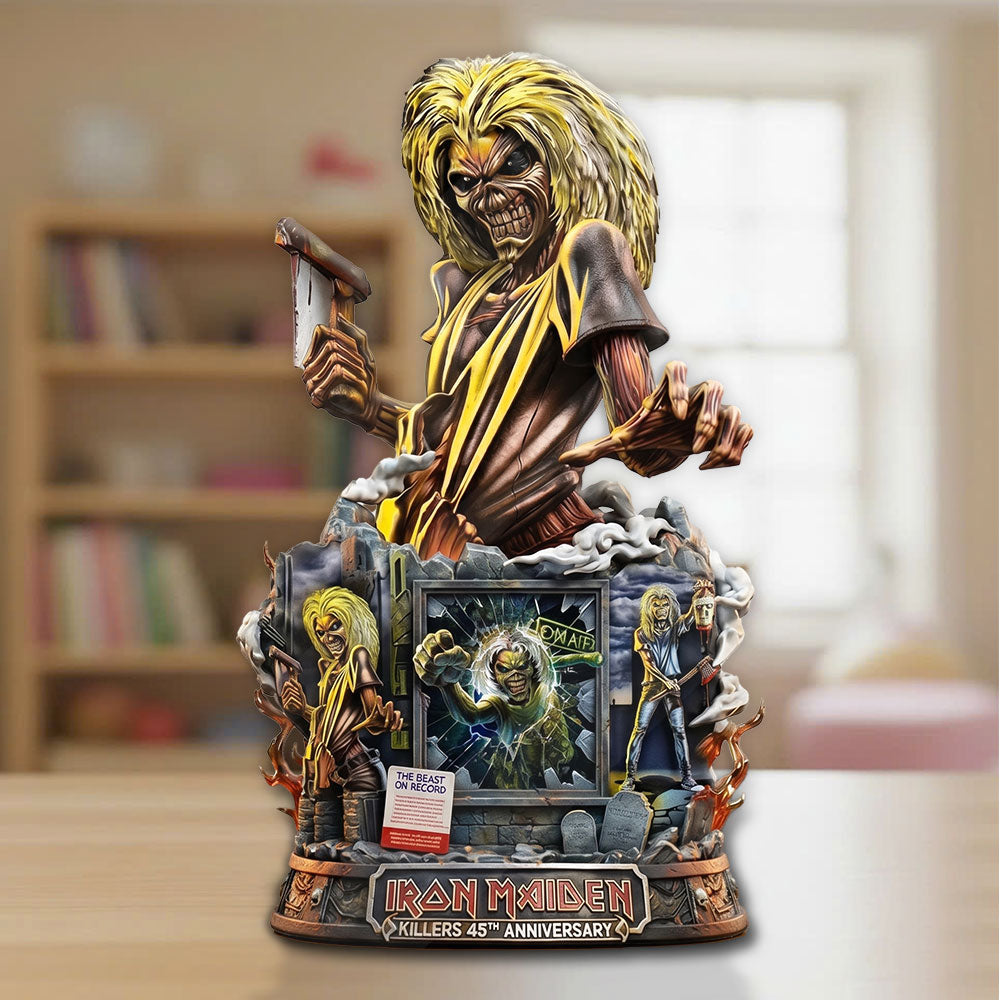 Iron Maiden: Killers 45th Anniversary Custom Shape Acrylic Plaque – TMTHU6731