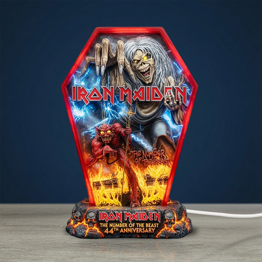 Iron Maiden Custom Shape Acrylic Light Box – TMTHU7754