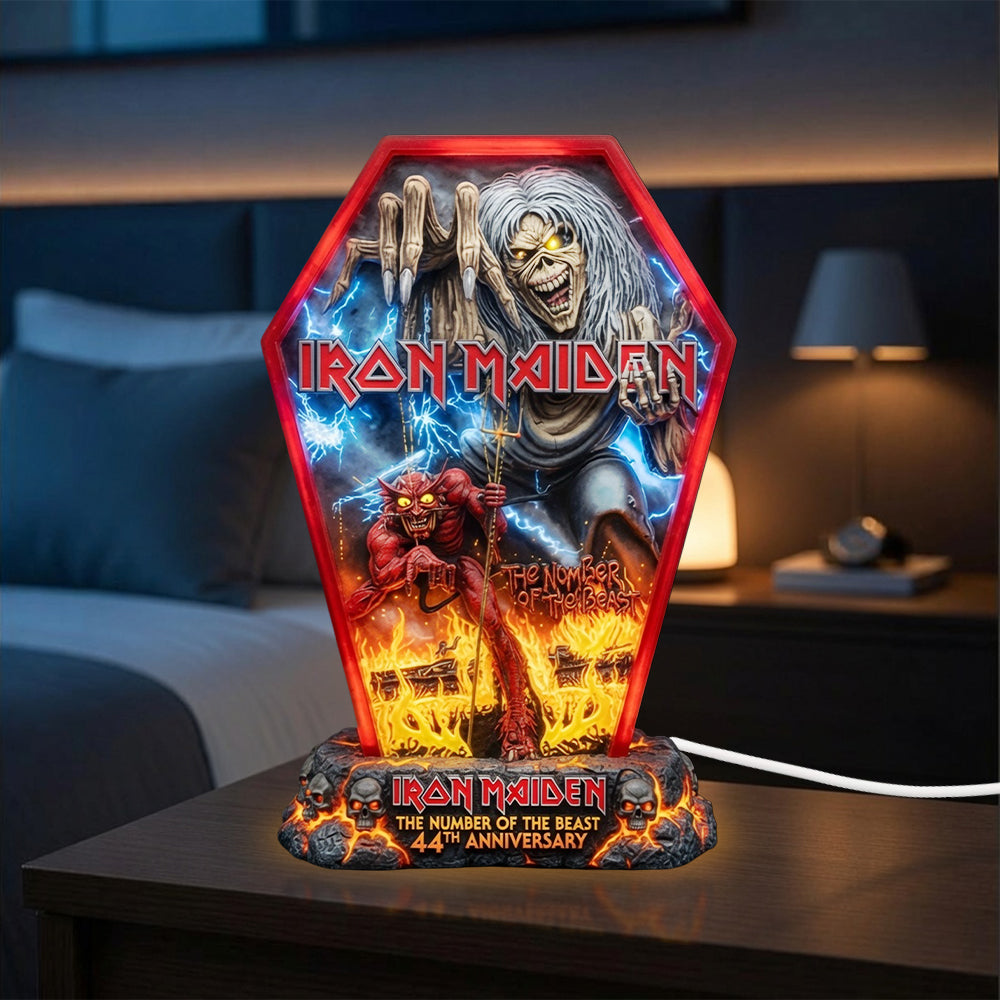 Iron Maiden Custom Shape Acrylic Light Box – TMTHU7754