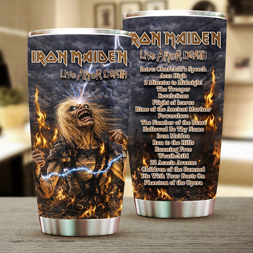 Iron Maiden Life After Death Tumbler Cup – TMTHU6472