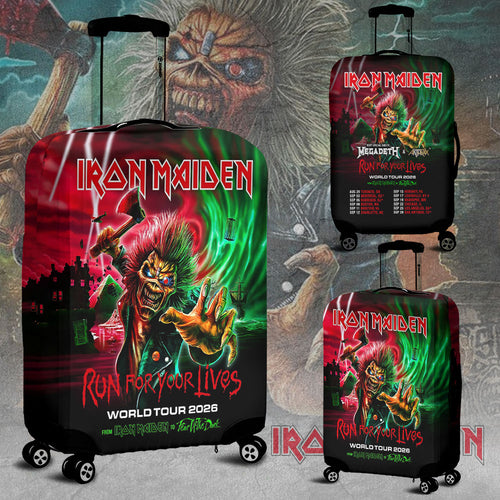 Iron Maiden World Tour 2026 Luggage Cover – MAITM13751