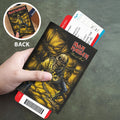Iron Maiden Leather Passport Cover – TMTHU8743