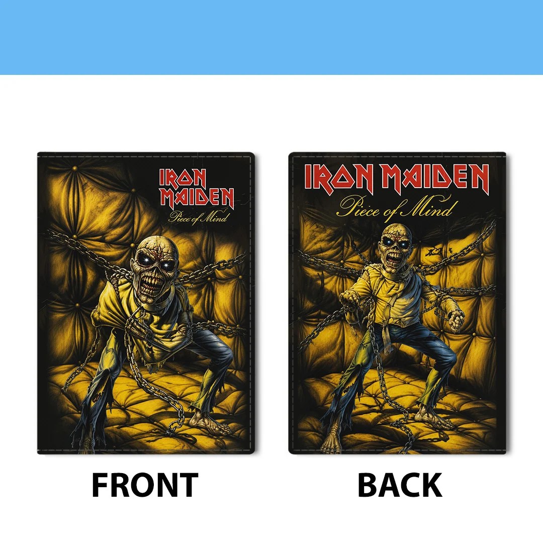 Iron Maiden Leather Passport Cover – TMTHU8743
