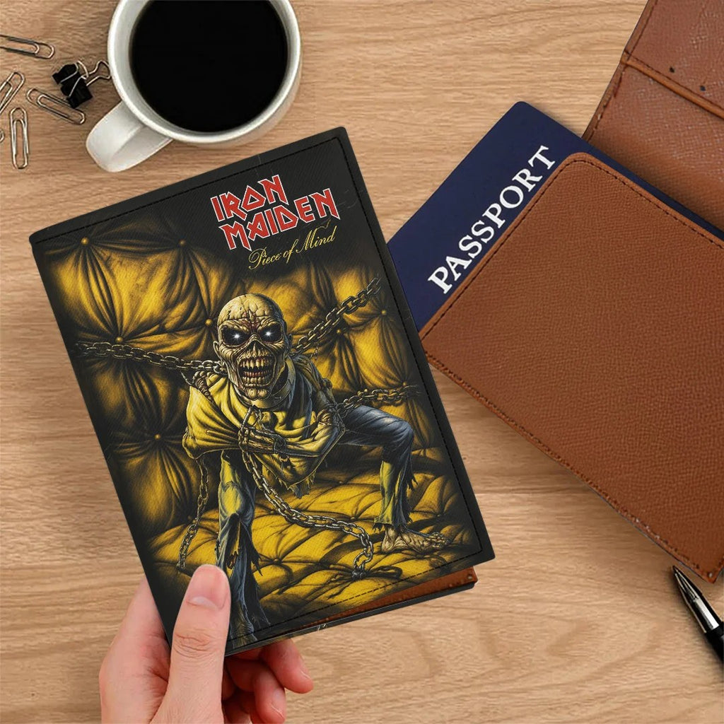 Iron Maiden Leather Passport Cover – TMTHU8743