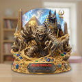 Iron Maiden: Powerslave 42nd Anniversary 2026 Custom Shape Acrylic Plaque – TMTHU6742