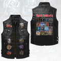 Iron Maiden Premium 2D Sleeveless Leather Vest – HOATT18412