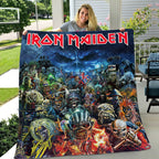Iron Maiden Quilt Blanket – MAITM 10839