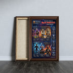 Iron Maiden Rectangle Canvas With Inner Frame – TMTHU7110