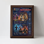 Iron Maiden Rectangle Canvas With Inner Frame – TMTHU7110