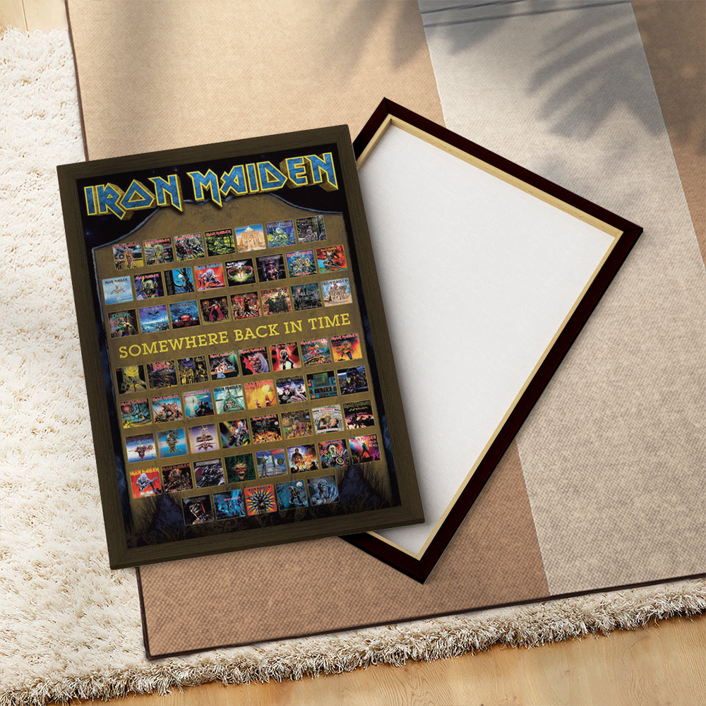 Iron Maiden Rectangle Canvas With Inner Frame – TMTHU8006