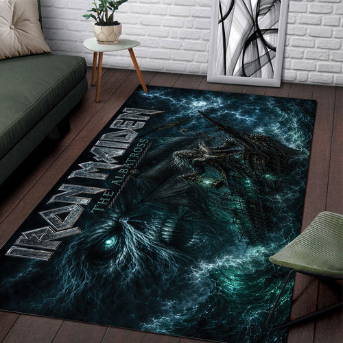 Iron Maiden Rectangular Rug – TMTHU7349