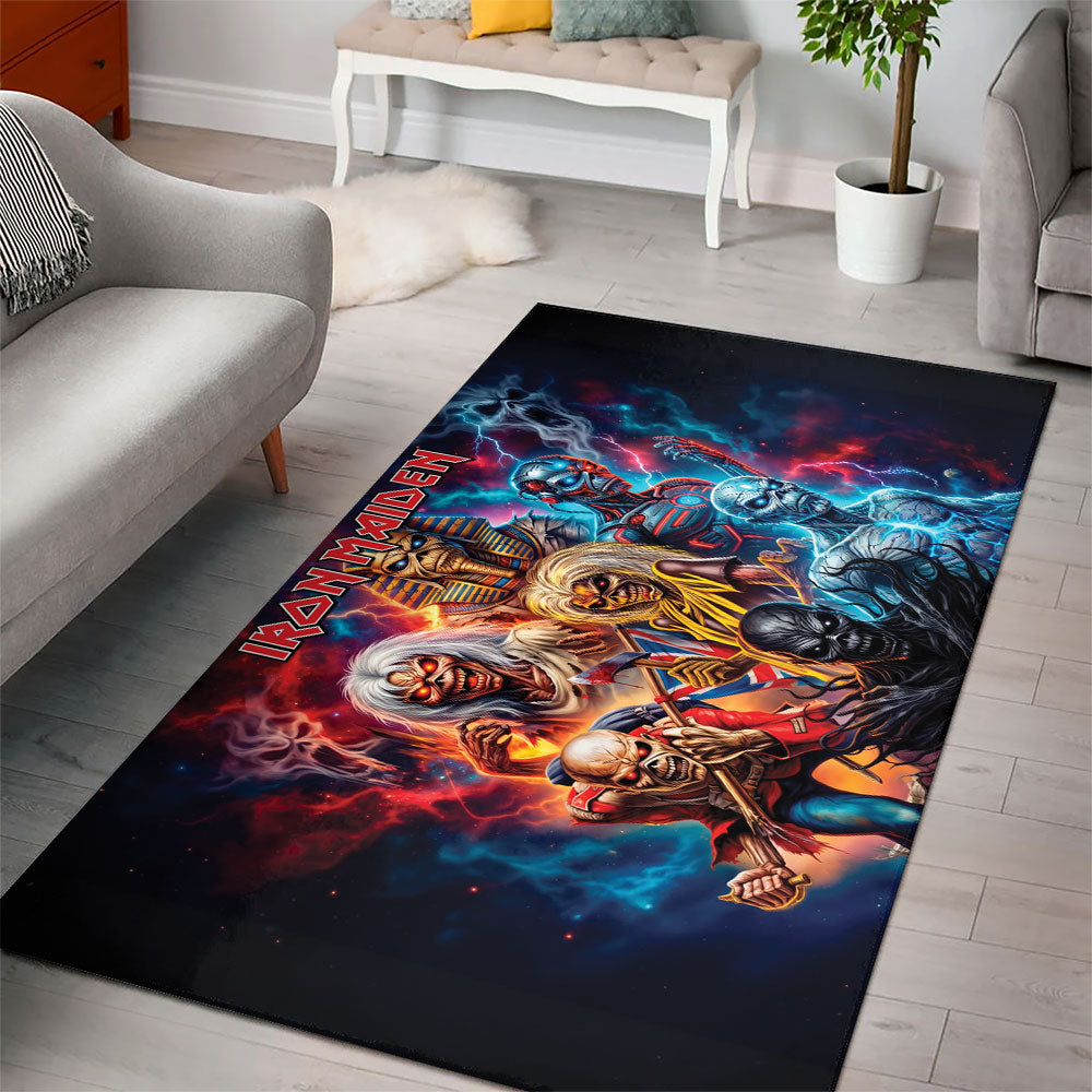 Iron Maiden Rectangular Rug – TMTHU7558