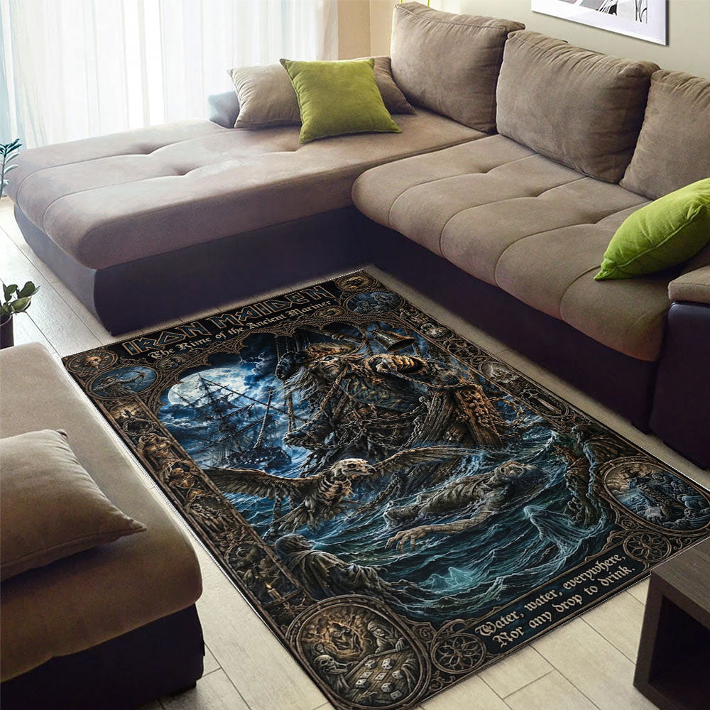Iron Maiden Rectangular Rug – TMTHU7768