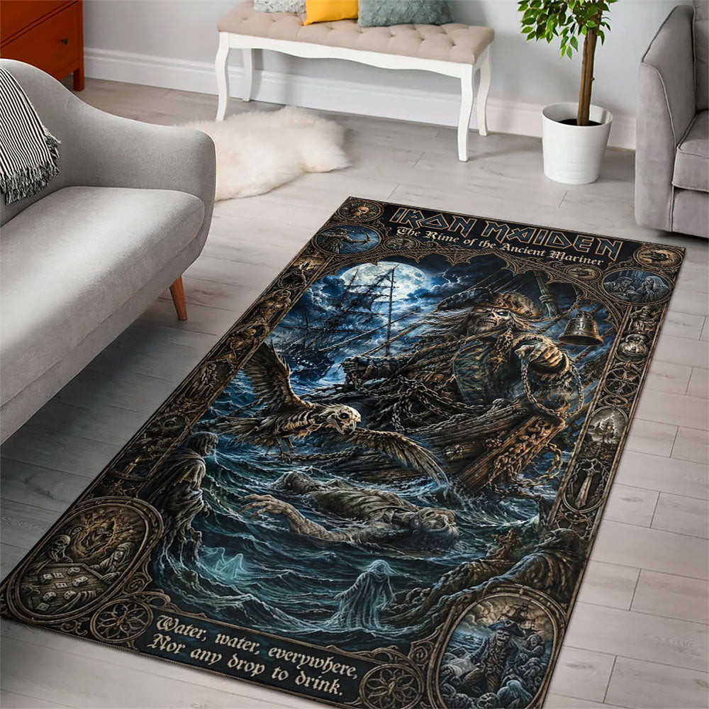 Iron Maiden Rectangular Rug – TMTHU7768