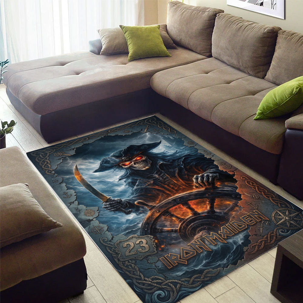 Iron Maiden Rectangular Rug – TMTHU7901