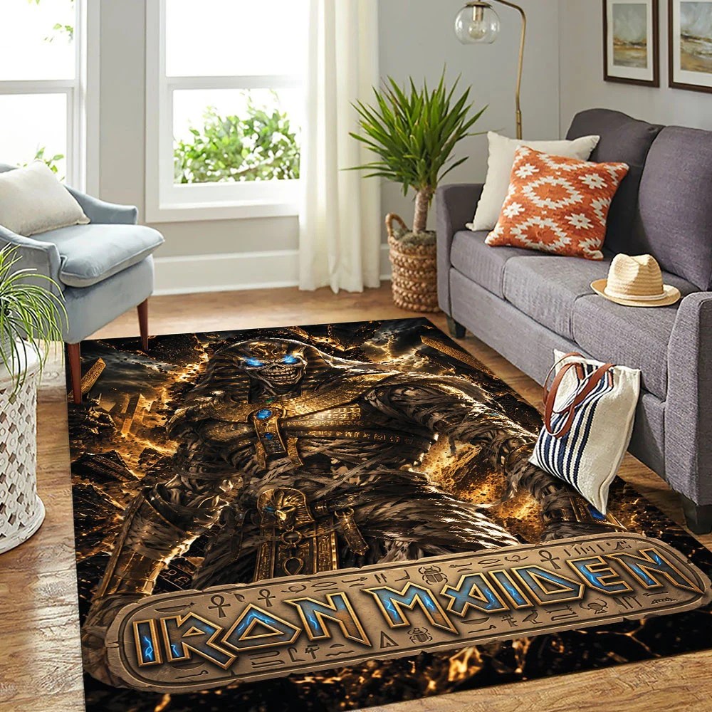 Iron Maiden Rectangular Rug – TMTHU8986
