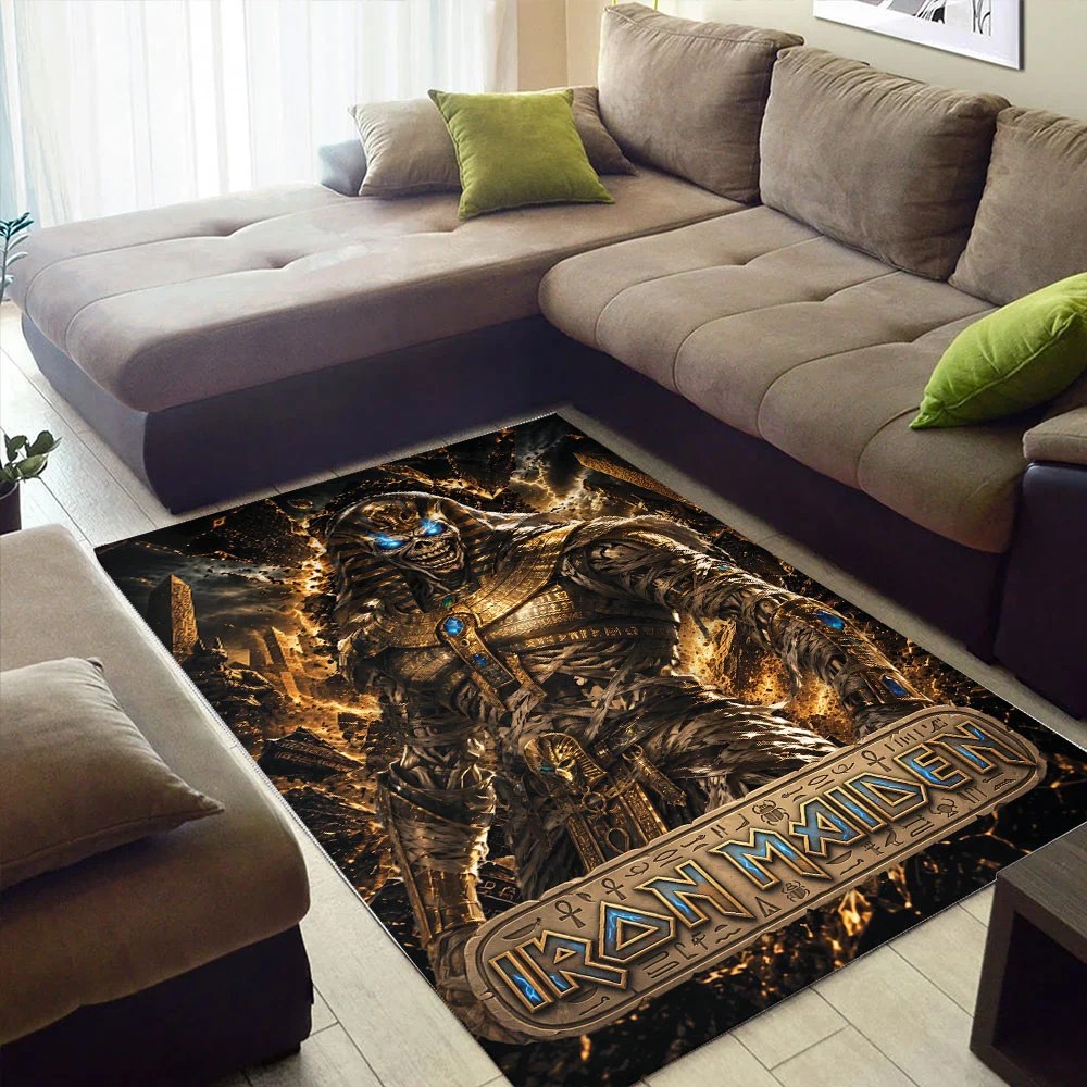 Iron Maiden Rectangular Rug – TMTHU8986
