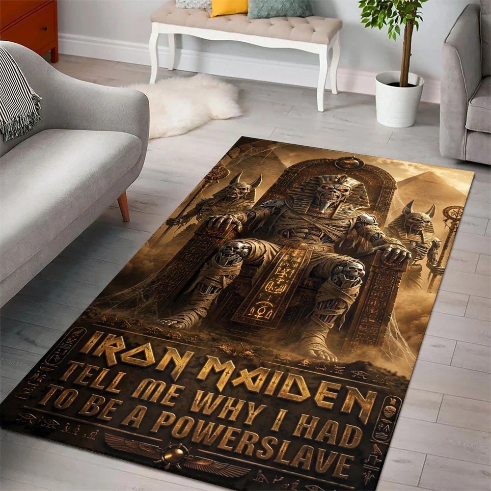 Iron Maiden Rectangular Rug – TMTHU9461