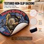 Iron Maiden Round Quilt Rug – HOATT26718
