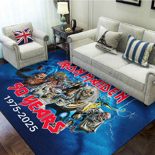 Iron Maiden Rectangular Rug – HOATT 11097