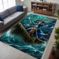 Iron Maiden Rectangular Rug – HOATT19182