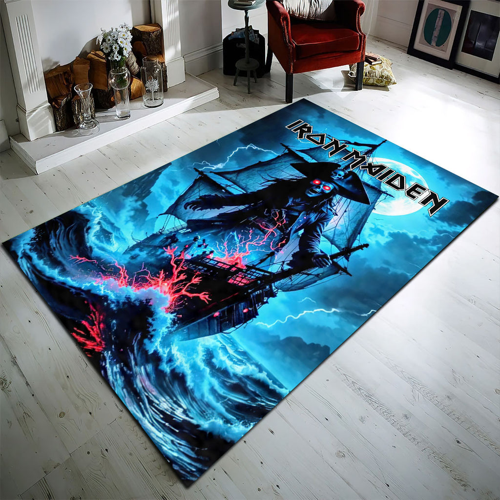 Iron Maiden Rectangular Rug – HOATT20219
