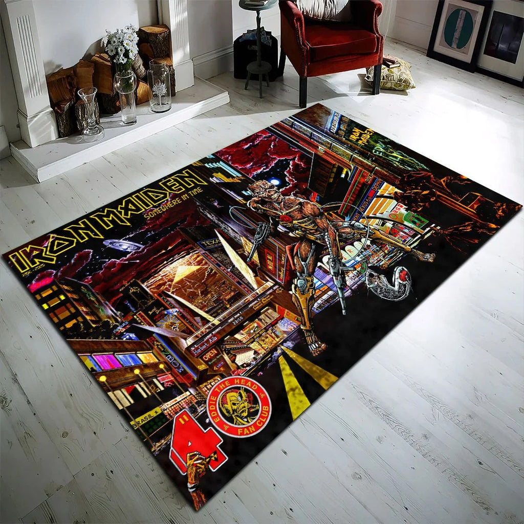 Iron Maiden Rectangular Rug – HOATT21433