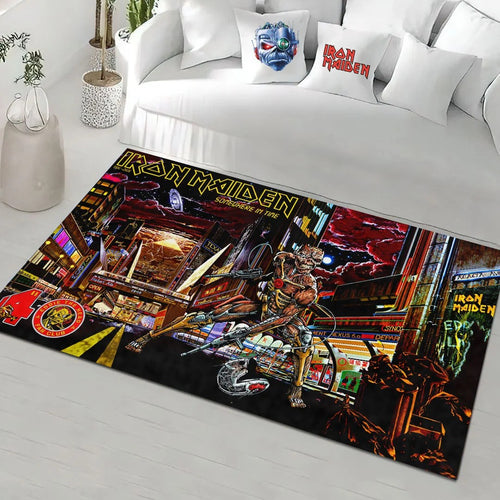 Iron Maiden Rectangular Rug – HOATT21433