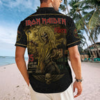 Iron Maiden Short Sleeve Button-Down Shirt – TMTHU7436