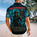 Iron Maiden Short Sleeve Button-Down Shirt – TMTHU7902