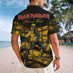 Iron Maiden Short Sleeve Button-Down Shirt – TMTHU8534