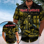 Iron Maiden Short Sleeve Button-Down Shirt – TMTHU8630
