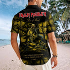 Iron Maiden Short Sleeve Button-Down Shirt – TMTHU8630