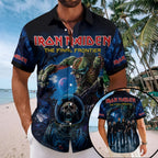 Iron Maiden Short Sleeve Button-Down Shirt – TMTHU8661