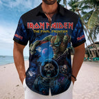 Iron Maiden Short Sleeve Button-Down Shirt – TMTHU8661