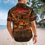 Iron Maiden Short Sleeve Button-Down Shirt – TMTHU8678